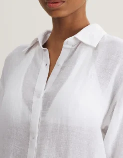 Maxi Boyfriend Shirt - Off White