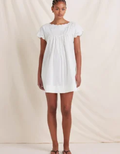 Memoir Mini Dress - White