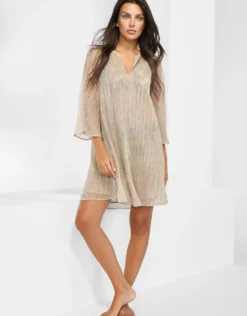 Metallic Tunic - Gold