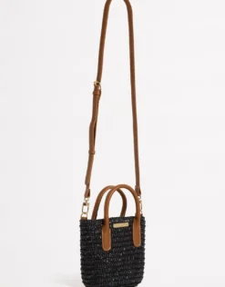Micro Tote Bag - Black