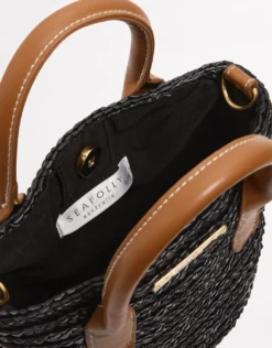 Micro Tote Bag - Black