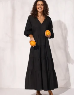 Midi Dress - Black