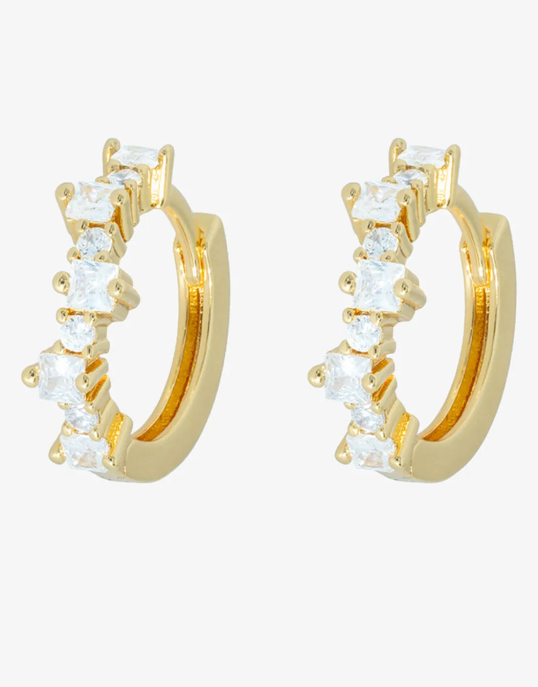 Mixed Hoop Earrings - Small