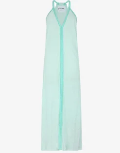 Monochromatic Pima Sundress - Aqua