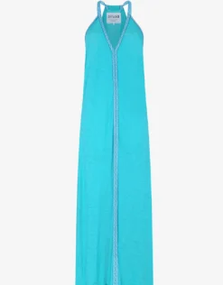 Monochromatic Pima Sundress - Teal