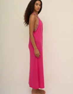 Monochromatic Pima Sundress - Fuchsia