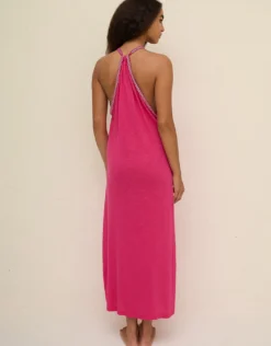 Monochromatic Pima Sundress - Fuchsia