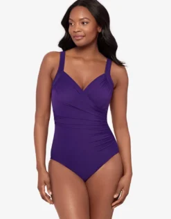 Must Haves Sanibel Swimsuit - Mulberry