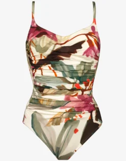 Mystic Ruched Underwired Swimsuit - Noble Exotic