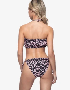Nala Remi Ruched Bandeau Bikini Top