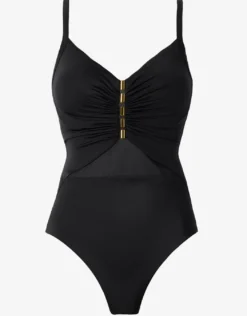 Network News Mariposa Swimsuit - Black