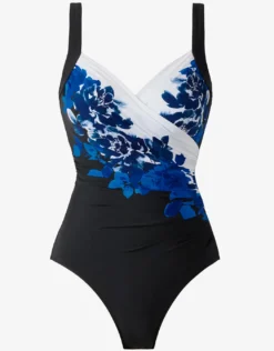 Ombra Fiore Sanibel Swimsuit - Black and Blue
