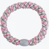 Original Hair Tie - Bubblegum Ice Blue Stripe