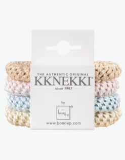 Original Hair Tie Bundle - Baby Blue, Cream, Pink and Beige