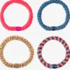Original Hair Tie Bundle - Blue, Gold and Bright Coral