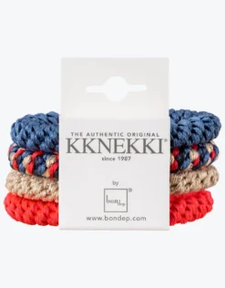 Original Hair Tie Bundle - Blue, Gold and Bright Coral