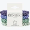 Original Hair Tie Bundle - Green and Purple Glitter