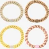Original Hair Tie Bundle - Pale Golds, Yellow and Pink Mix