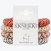 Original Hair Tie Bundle - Pale Gold, Silver and Dusky Coral