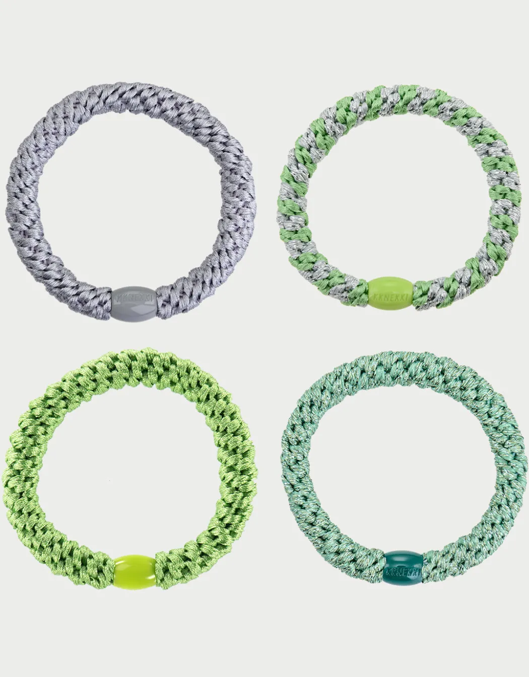 Original Hair Tie Bundle - Pale Greens