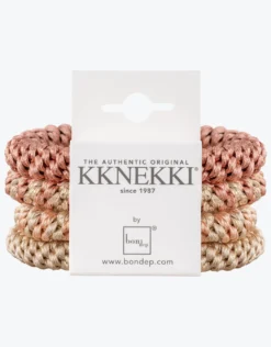 Original Hair Tie Bundle - Pinky Beige and Golds