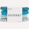 Original Hair Tie Bundle - Turquoises and Silver