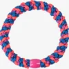 Original Hair Tie - Electric Blue and Pink Glitter