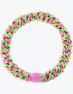 Original Hair Tie - Grass Green Bubblegum Stripe