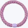 Original Hair Tie - Pink Silver Glitter