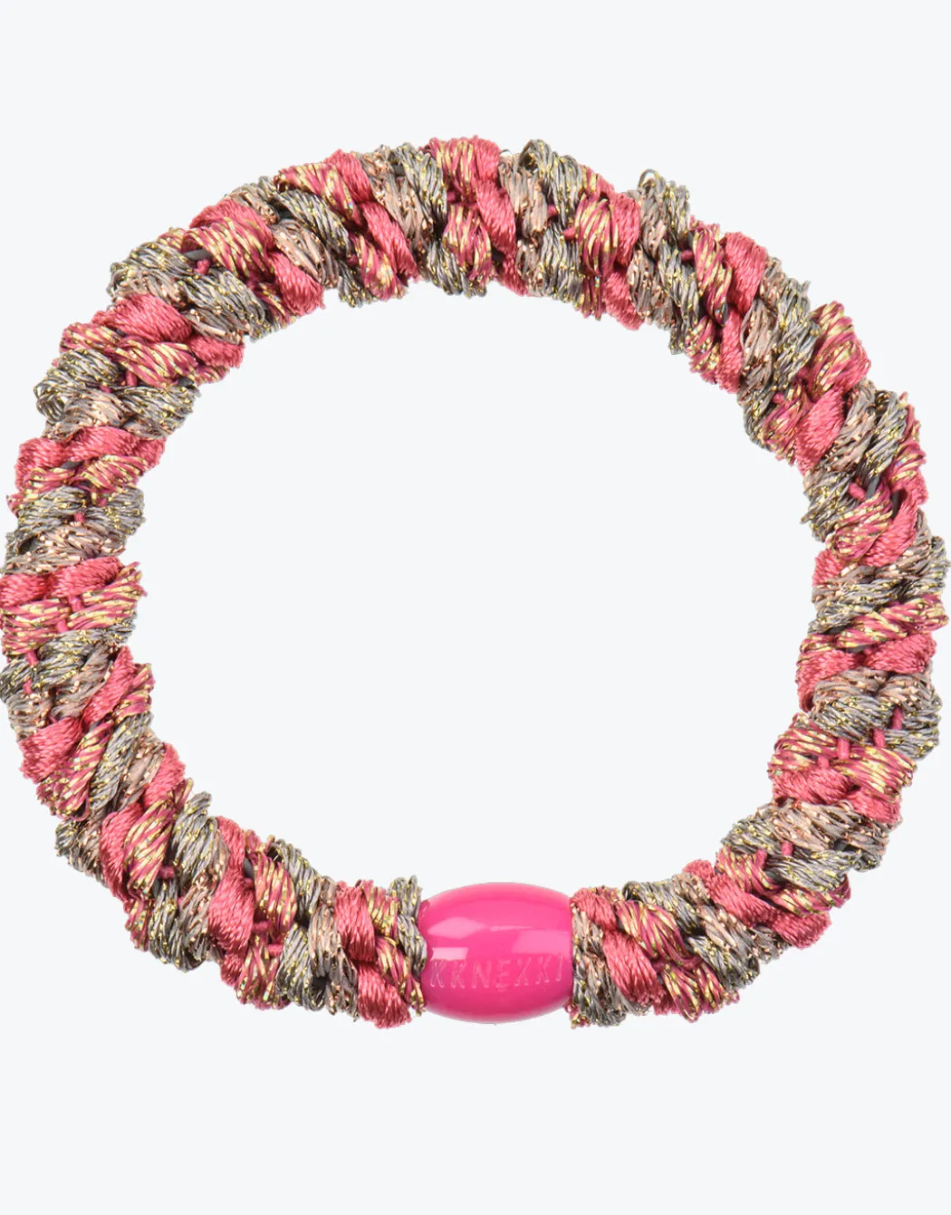Original Hair Tie - Raspberry Taupe Glitter