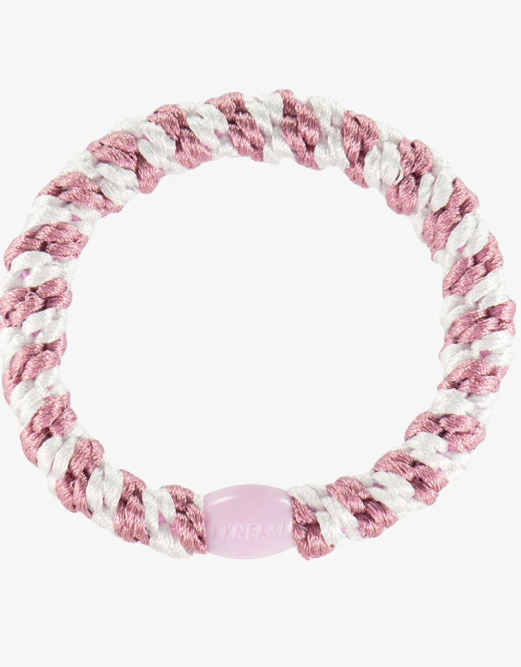 Original Hair Tie - Vintage Pink and White Stripe