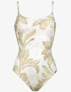 Ornation Underwired Tank Swimsuit - Canvas Sand