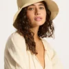 Packable Raffia Bucket Hat - Natural
