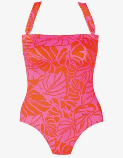 Palma B Cup Bandeau Swimsuit - Pink