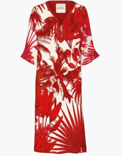 Palmaria Caftan - Creme Rouge