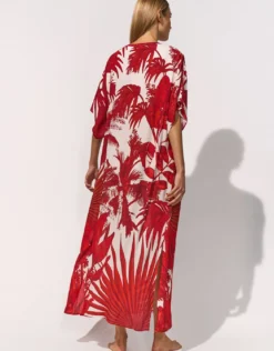 Palmaria Caftan - Creme Rouge