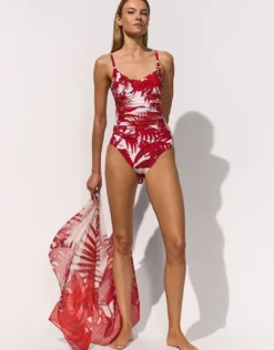 Palmaria Sarong - Creme Rouge