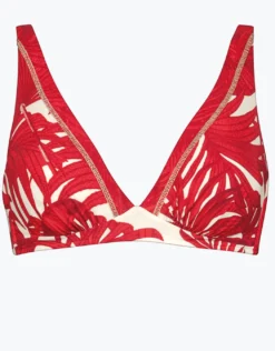 Palmaria Underwired Bikini Top - Cream Rouge