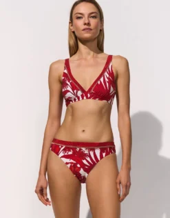 Palmaria Underwired Bikini Top - Cream Rouge
