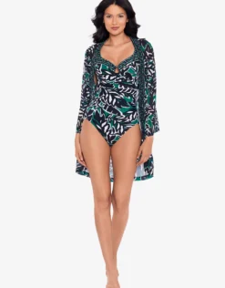 Palma Verde Kimono - Green
