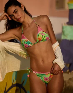 PalmBay Lindostora Triangle Bikini Set - Anis