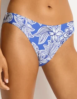 Palmera Sporty Mid Bikini Pant - Blue