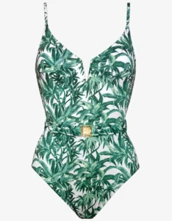 Palmette Swimsuit - Jungle Veil