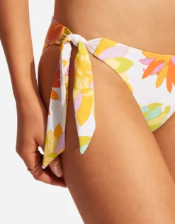 Palm Springs Tie Side Bikini Pant - Limelight