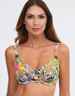 Palm Underwired Bikini Top - Multi