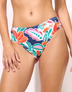 Petal Patch Bikini Pant - Denim Daydream
