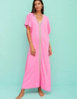 Pima Abaya - Bubblegum Pink