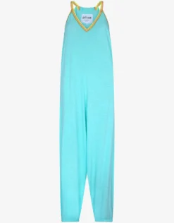 Pima Jumpsuit - Turquoise