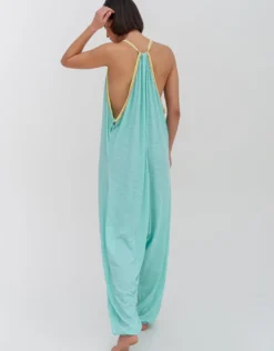 Pima Jumpsuit - Turquoise