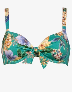 Pineapple Sea Underwired Bikini Top - Tropical Breeze